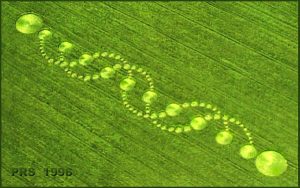 double helix crop circle